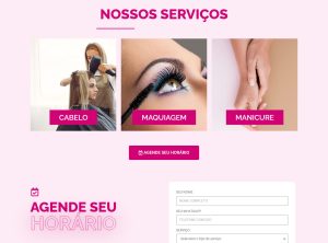 Site para Salão de Beleza em WordPress + Elementor Pro - Imagem 3