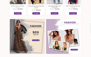Loja Fina Estampa Fashion em WordPress + Elementor PRO