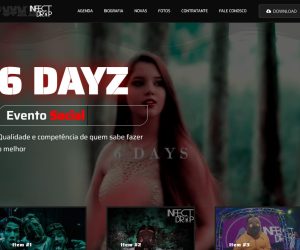 SITE PARA DJ EM WORDPRESS + ELEMENTOR