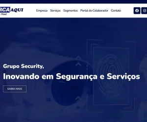Site para Security em WordPress + Elementor