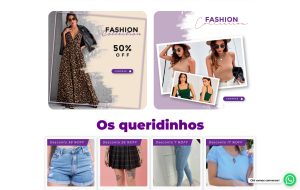 Loja Fina Estampa em WordPress Hello Elementor é Elementor FREE