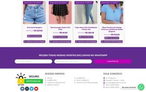 Loja Fina Estampa em WordPress Hello Elementor é Elementor FREE