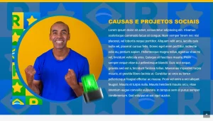 Site Pronto para Políticos em WordPress + Elementor